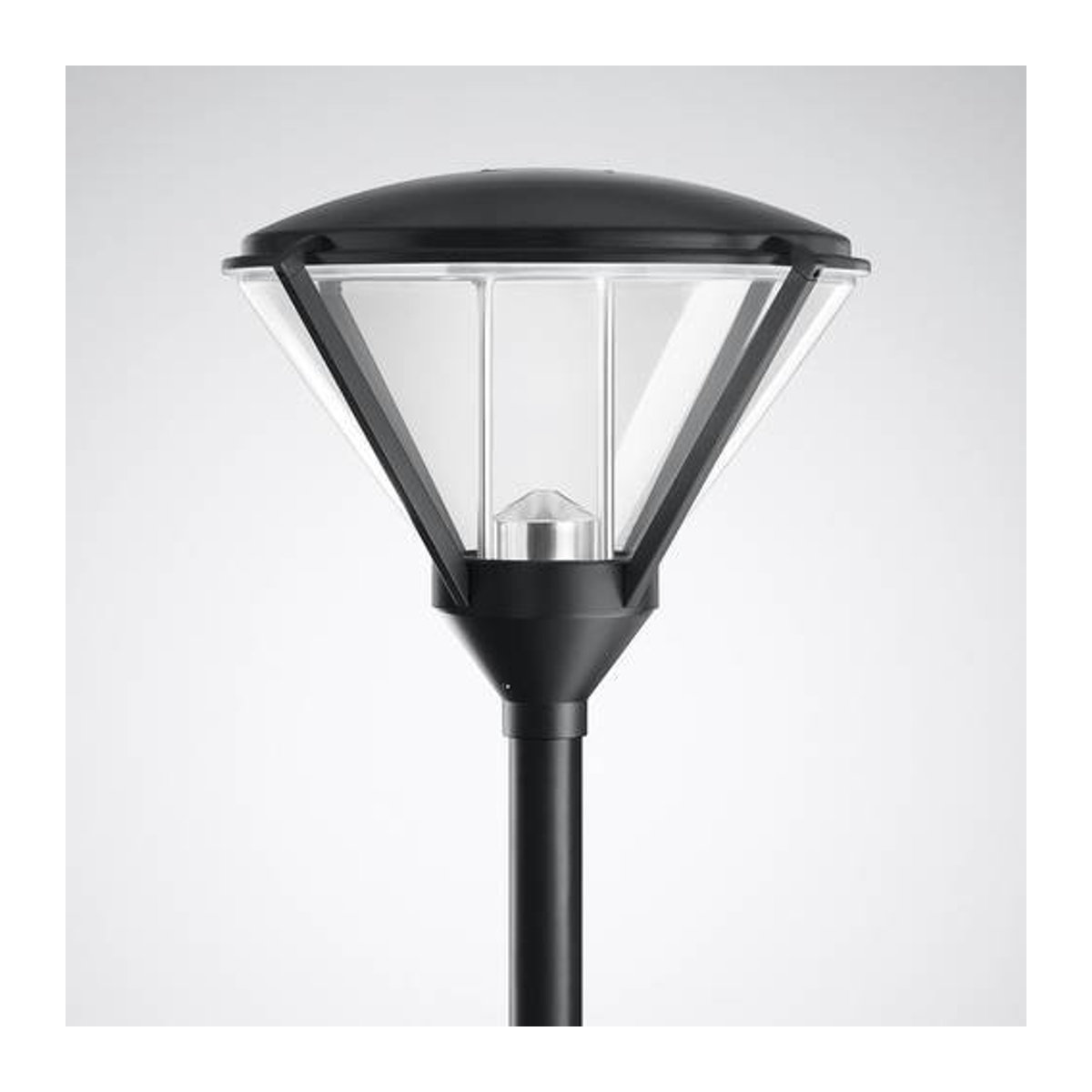 Trilux LED-Aufbauleuchte Deckenlampe in Silber mit warmweißem Licht - Bild 1