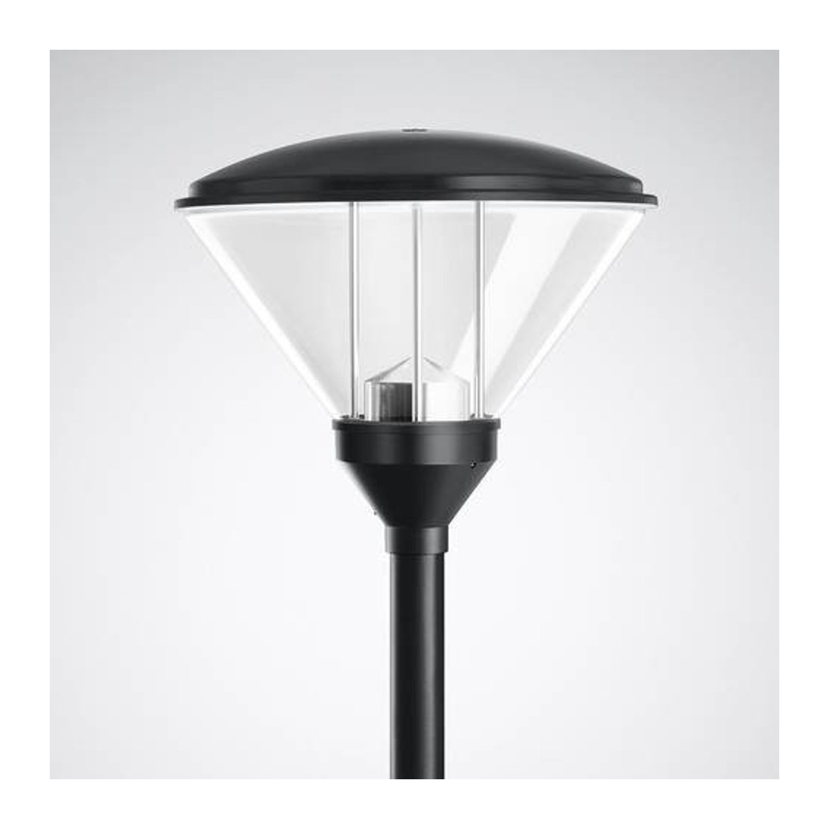 Trilux LED-Aufbauleuchte in Schwarz aus Aluminium mit warmweißem Licht - Bild 1