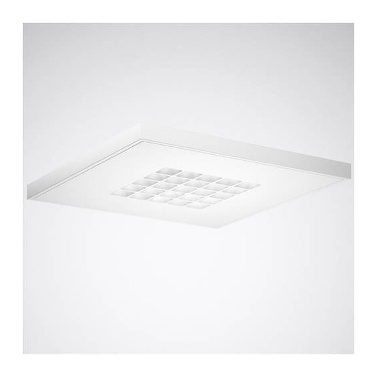 Trilux LED-Deckenleuchte in Weiß mit minimalistischem Design - Bild 1
