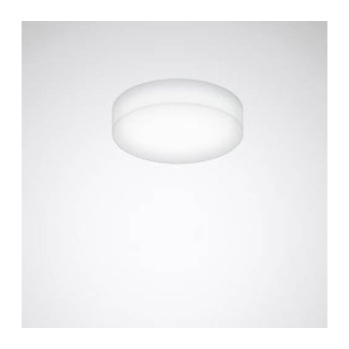 Trilux LED-Deckenleuchte in Weiß, modern und minimalistisch, warmweiß - Bild 1