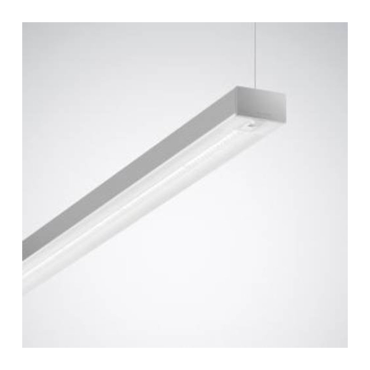 Trilux LED-Pendelleuchte in Silber mit minimalistischem Design - Bild 1