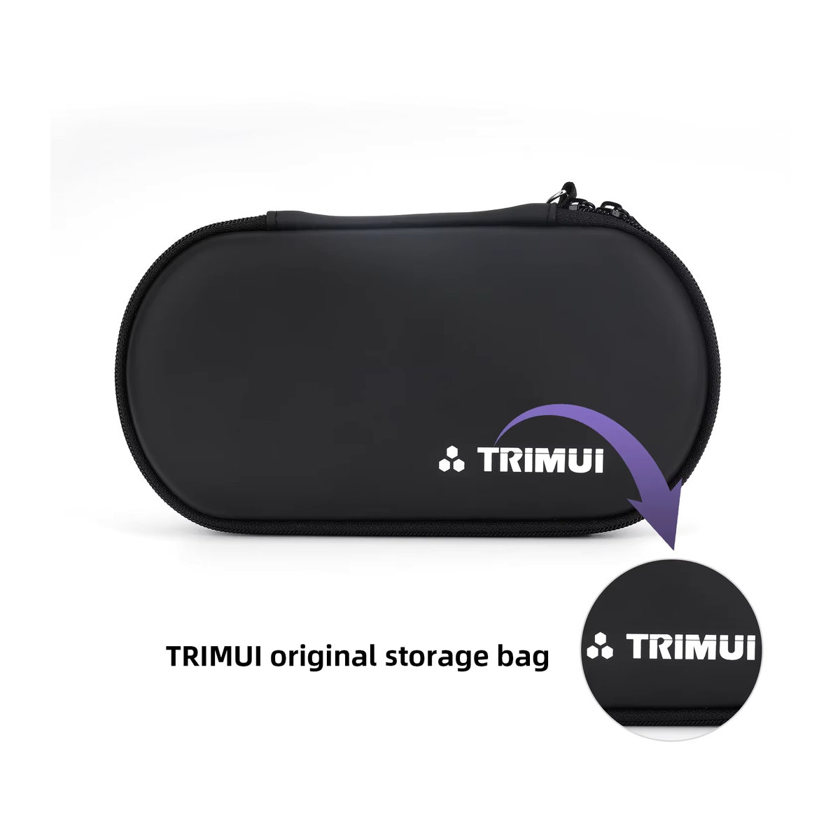 TRIMUI Original Schutzhülle für Brick Smartpro in Schwarz, Staubdichte und Kratzfeste Aufbewahrungstasche im minimalistischen Design - Bild 5