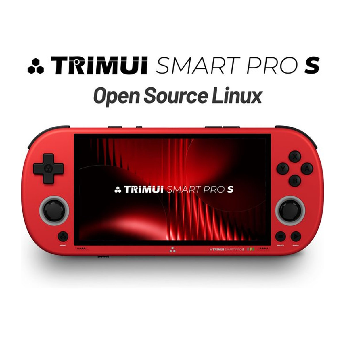 Trimui Smart Pro S TG5050 Handheld-Spielkonsole in Grau oder Rot mit 4,96 Zoll IPS-Display, Octa-Core 2,0GHz und 5000mAh Akku - Bild 1