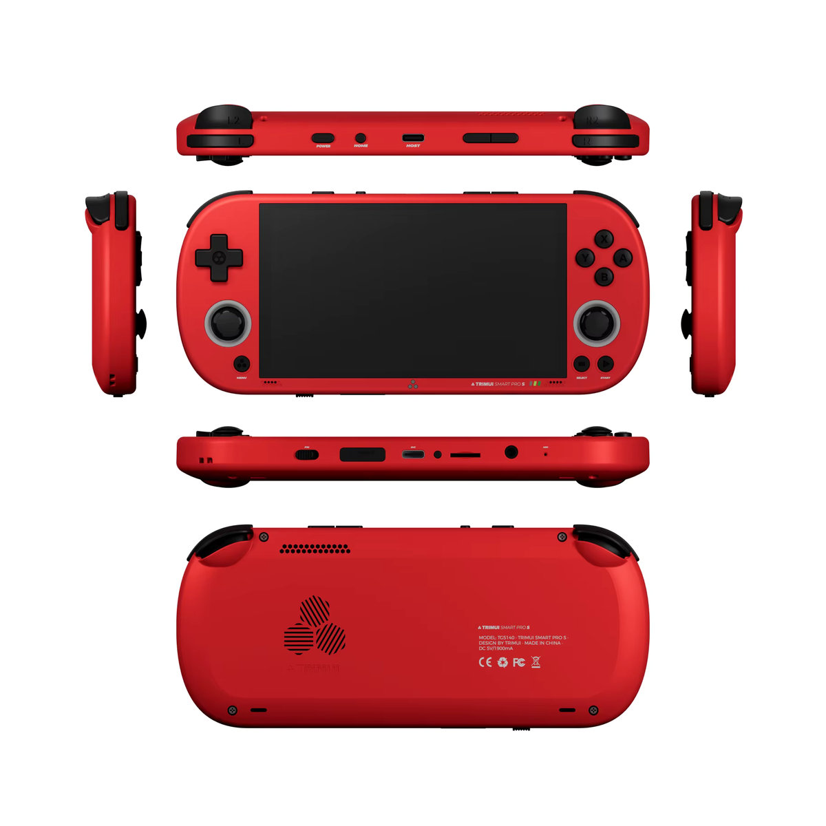 Trimui Smart Pro S TG5050 Handheld-Spielkonsole in Grau oder Rot mit 4,96 Zoll IPS-Display, Octa-Core 2,0GHz und 5000mAh Akku - Bild 4