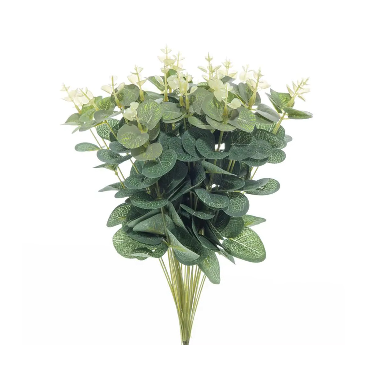 TTCY Künstliche Eukalyptus Blätter Grün mit UV-Schutz für Garten und Dekoration - Bild 2