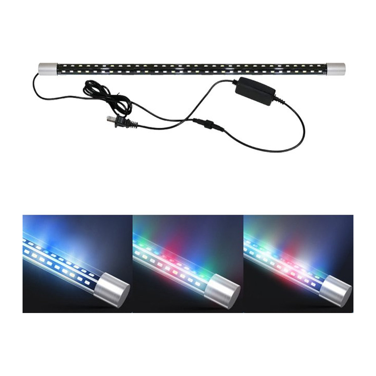 TUNFAN LED Aquarium Licht RGB Weitwinkel Wasserdichte Lampe für Pflanzenwachstum 27-57 cm - Bild 1