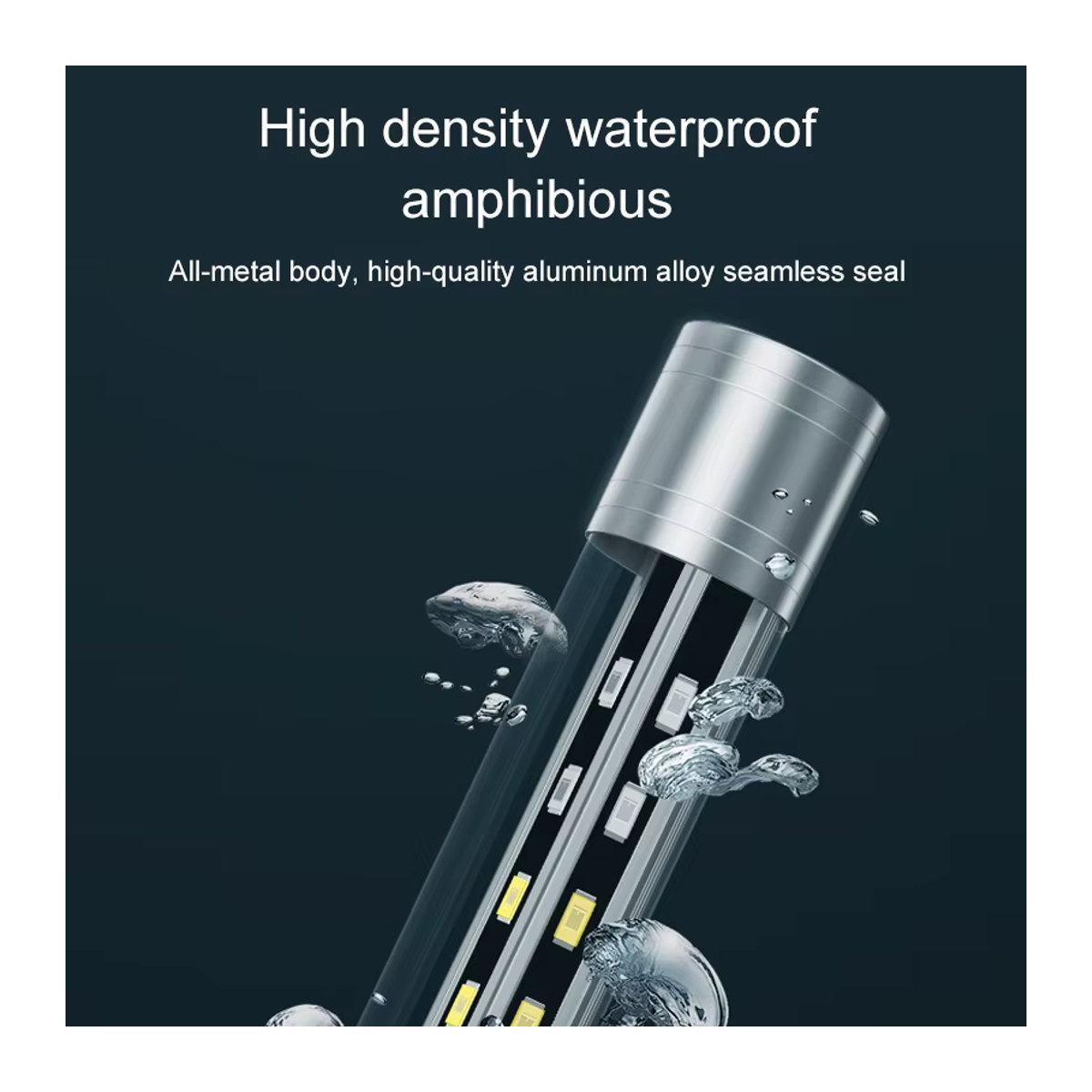 TUNFAN LED Aquarium Licht RGB Weitwinkel Wasserdichte Lampe für Pflanzenwachstum 27-57 cm - Bild 3