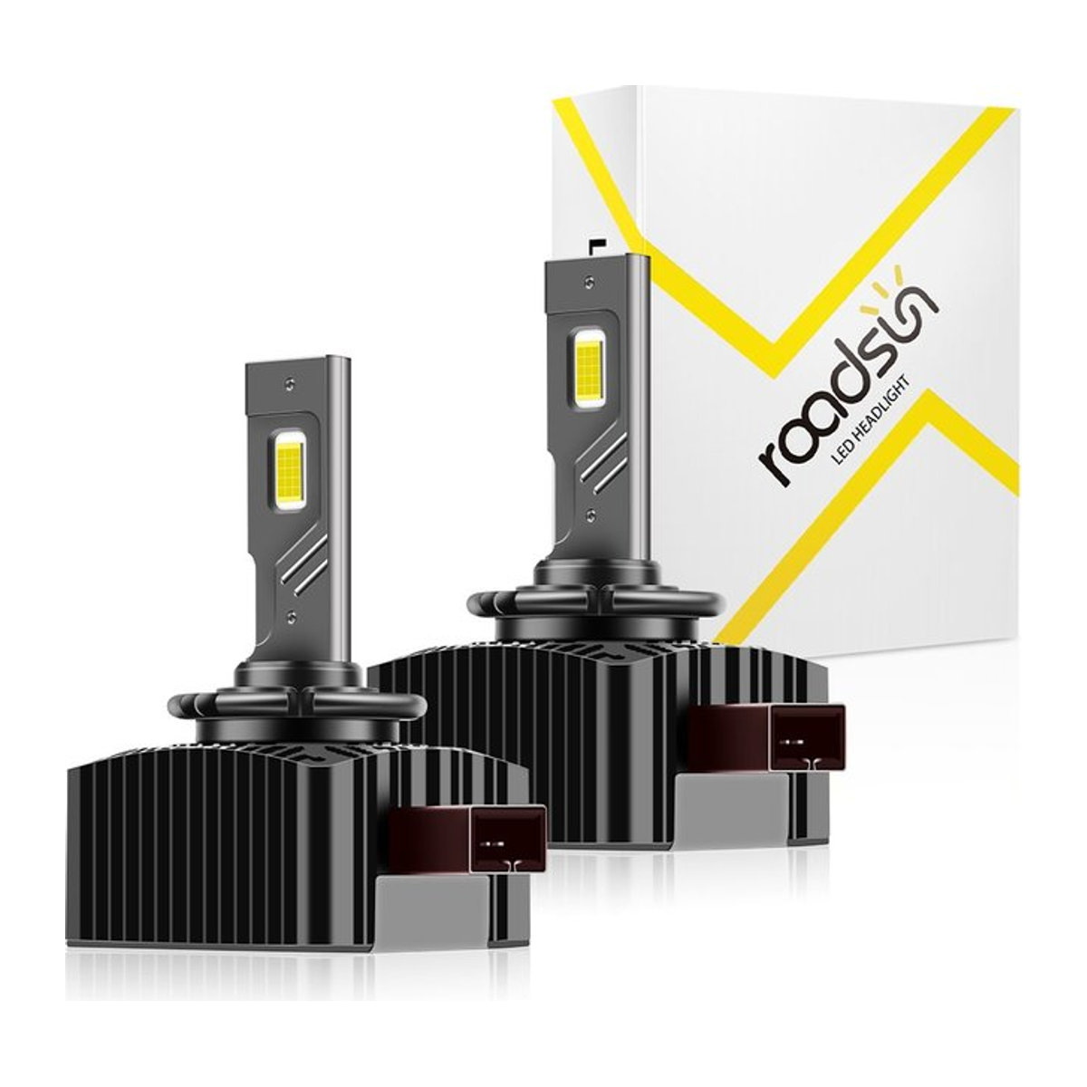 Turbo LED Ersatz-Xenon-Glühbirne mit 30000LM und zweiseitigem CSP-Chip für HID-Scheinwerfer D1S D2S D3S D4S D5S D4R D1R D2R D3R Plug&Play - Bild 1