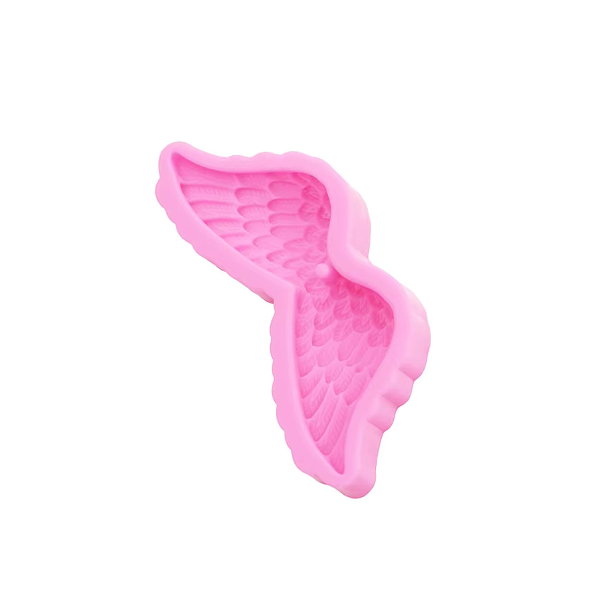 TUTULE GJ-39-4 Engelsflügel Silikonform für Aromatherapie Gips und DIY Auto Anhänger in Pink und Mehrfarbig - Bild 2