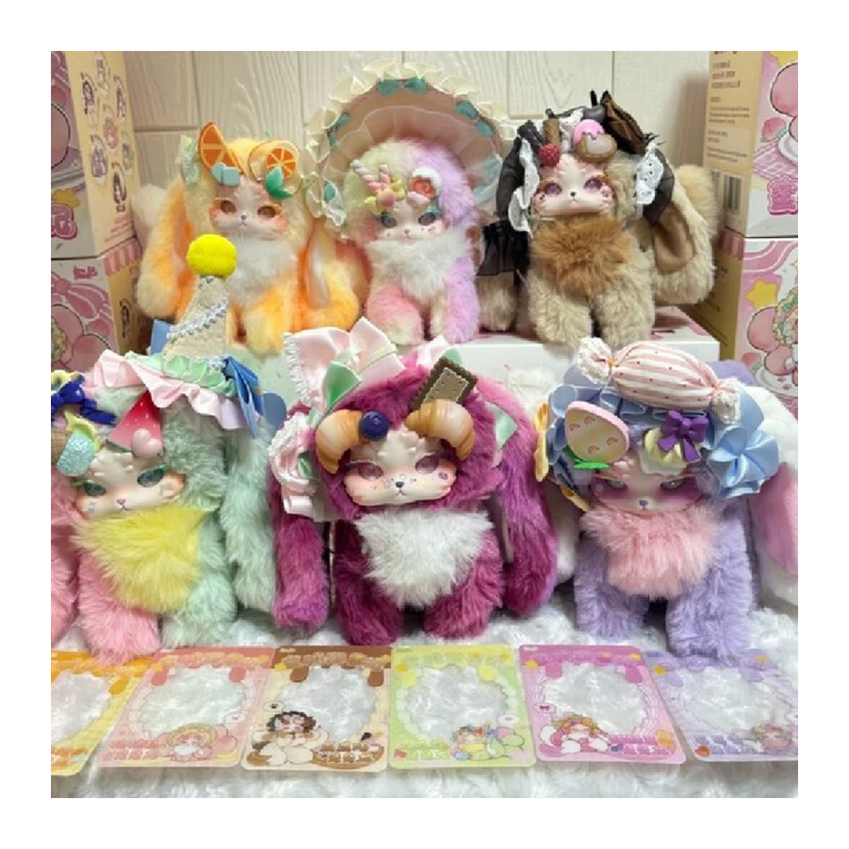 Tutulong V4 Honey Sweet Star Diary Blind Box Mehrfarbige Niedliche Vinylpuppe als Trendiges Spielzeug und Deko-Figur - Bild 1