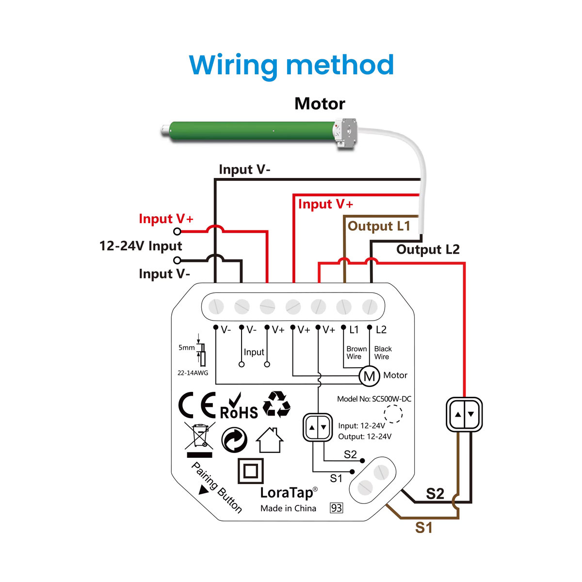 Tuya QCSMART Smart Life WiFi Pool Abdeckung Motor Schalter Controller Modul mit Sprachsteuerung über Google Home und Alexa, AC & DC kompatibel - Bild 5
