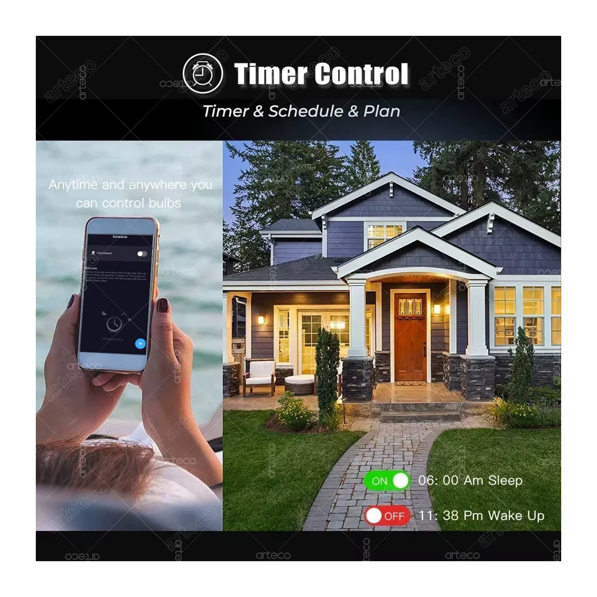 Tuya Smart GU10 LED-Lampen mit WiFi, Zigbee und Bluetooth, RGB + Weiß dimmbar, kompatibel mit Alexa und Google Home - Bild 5
