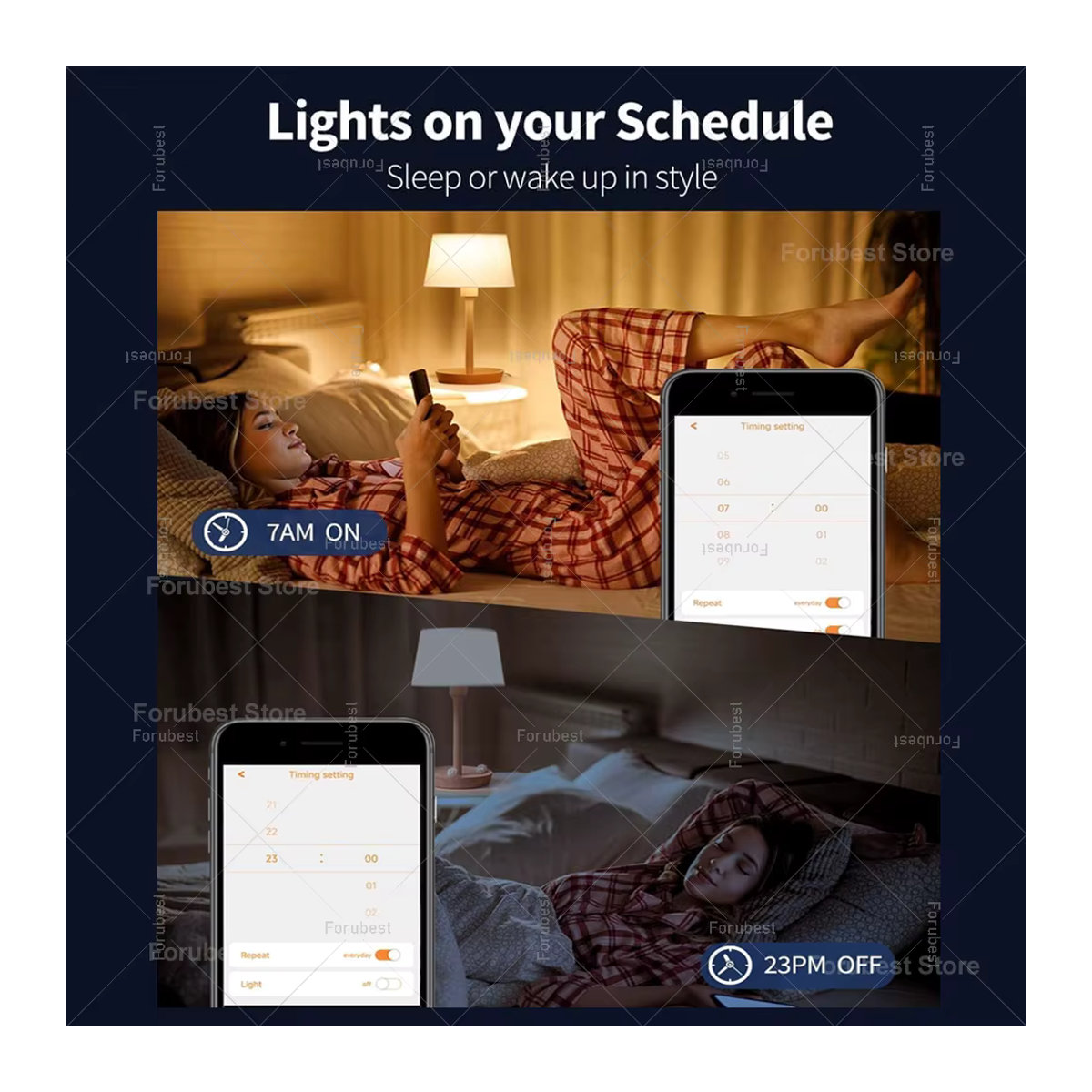 Tuya Smart LED Glühbirne E27 RGB CW 20W WiFi Bluetooth Lampe für Alexa Amazon Google Home - Bild 3