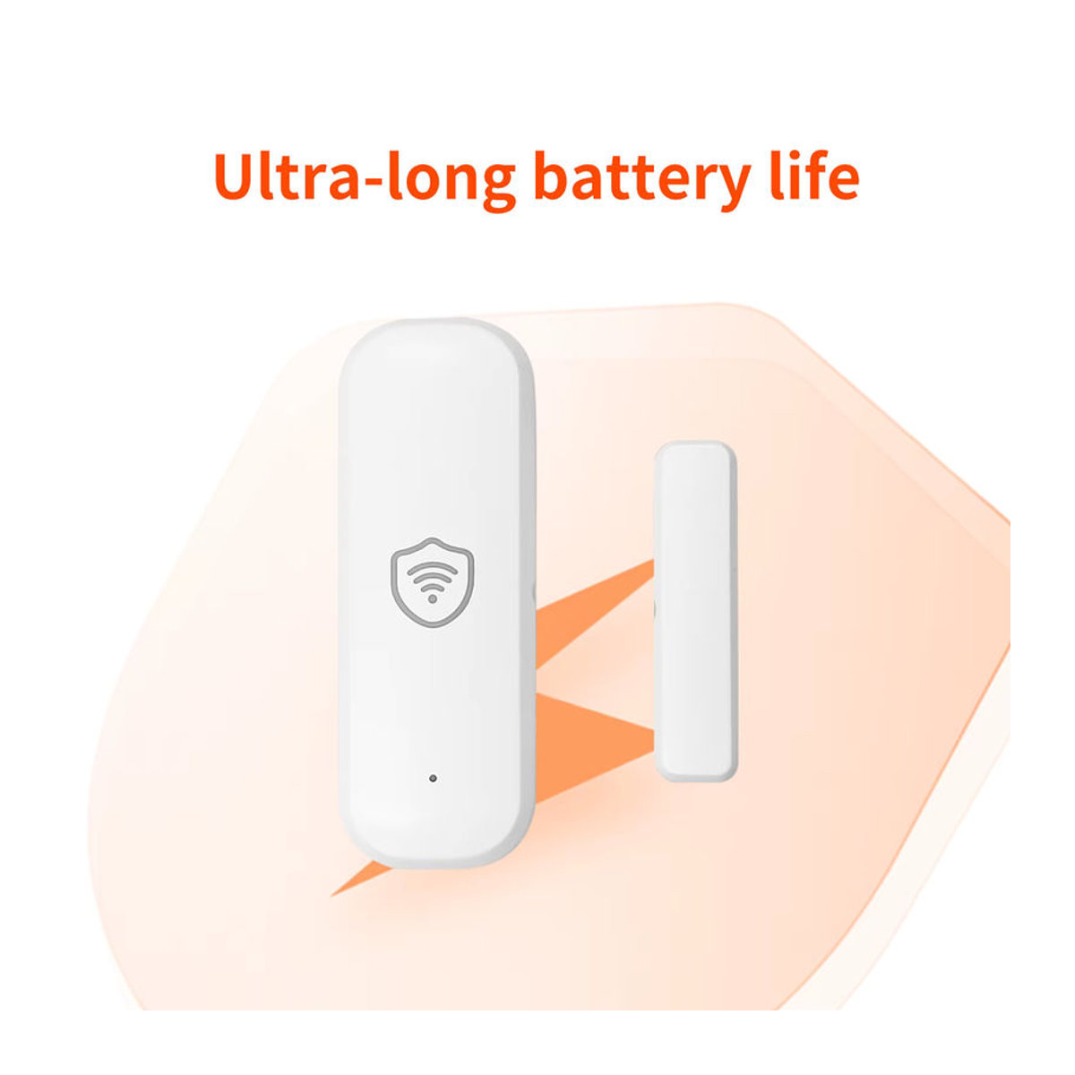 Tuya Smart Tür-Kontaktsensor WiFi Zigbee Drahtloser Tür Detektor in Weiß mit App-Steuerung und Alexa sowie Google Home Unterstützung - Bild 3