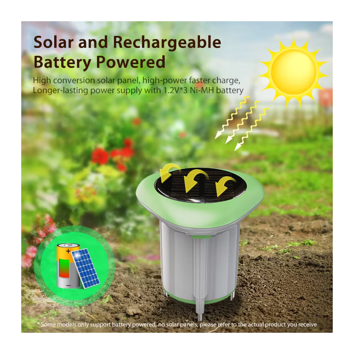 Tuya Smart WiFi Boden Sensor Solar Powered IP66 Drahtloser Boden Tester für Temperatur und Feuchtigkeit in Garten und Rasen - Bild 4