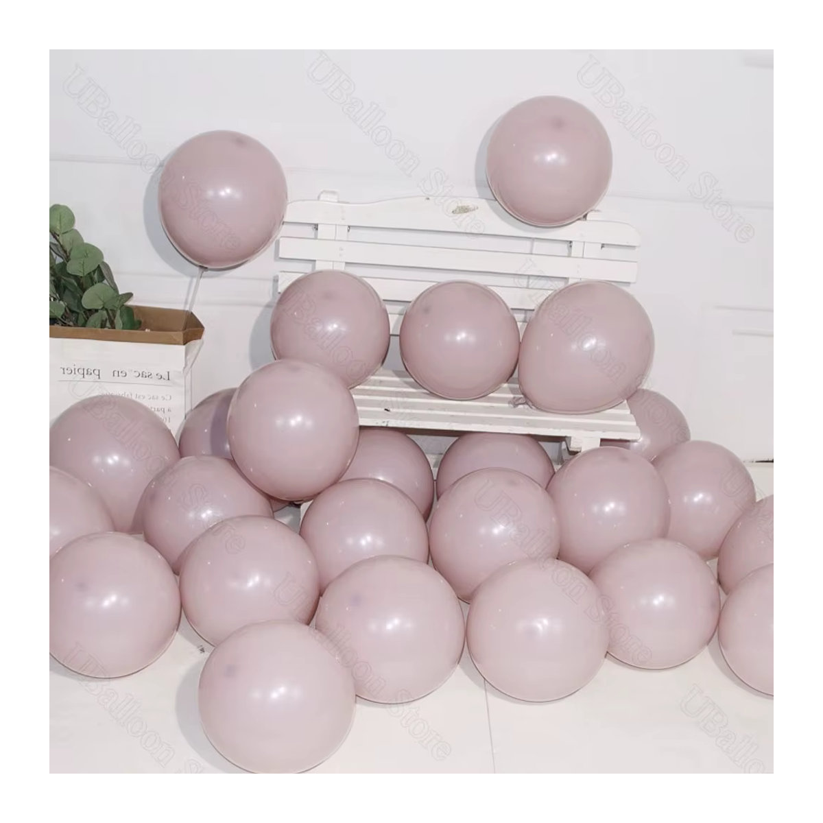 Twilight Pink Ballonbogen in Dusty Boho Haze Pink für Geburtstag, Babyparty und Hochzeit - Bild 5