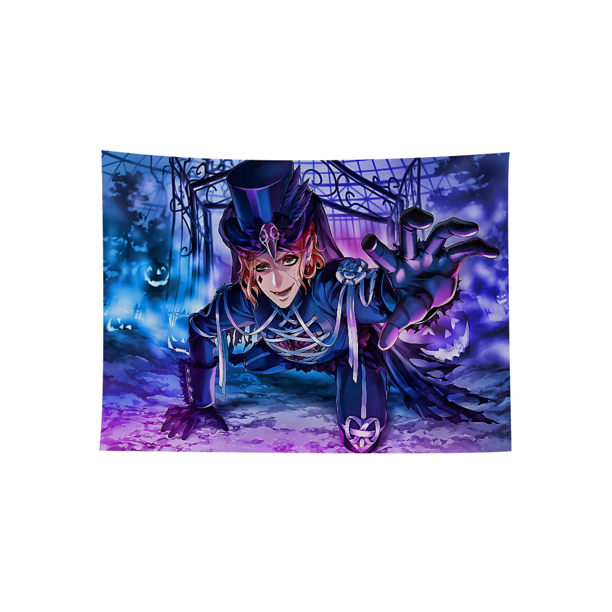 Twisted Wonderland Anime Wandteppich von Potdemiel in Mehrfarbig als rechteckiges Textil-Wanddekor - Bild 7