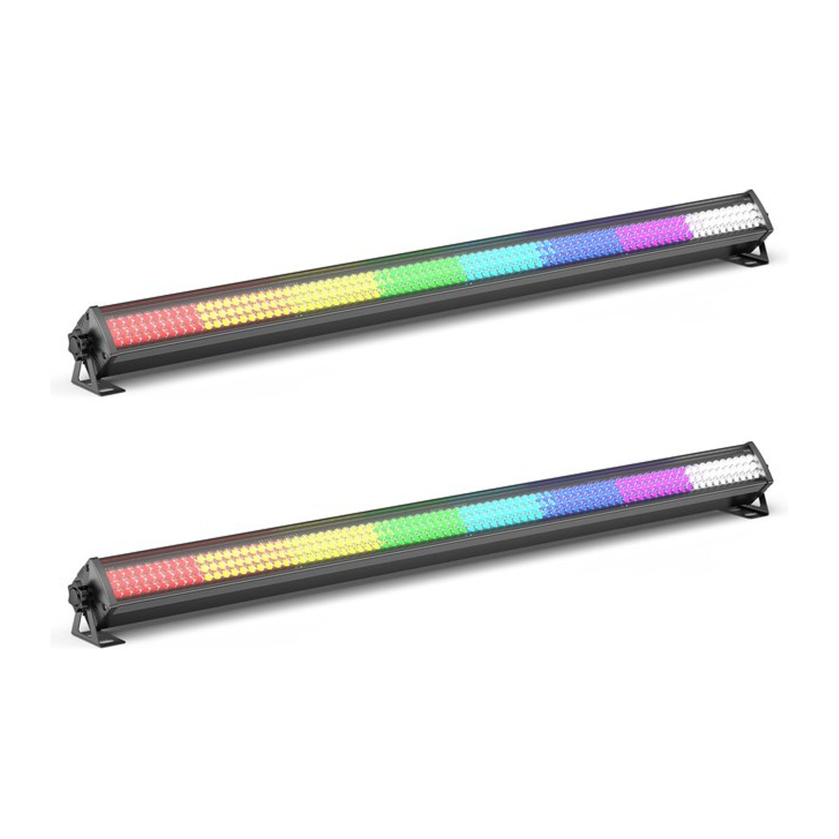 U'King 2er-Set RGB LED Wall Wash Strahler mit DMX512 für Bühne, DJ und Events, Bunt, Aluminium - Bild 1