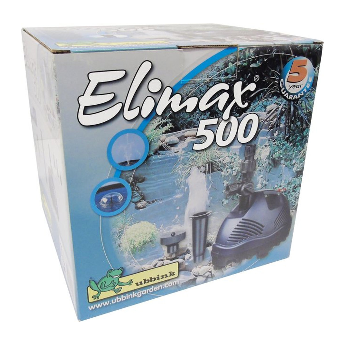 Ubbink Elimax 500 Springbrunnenpumpe in Schwarz - Bild 1