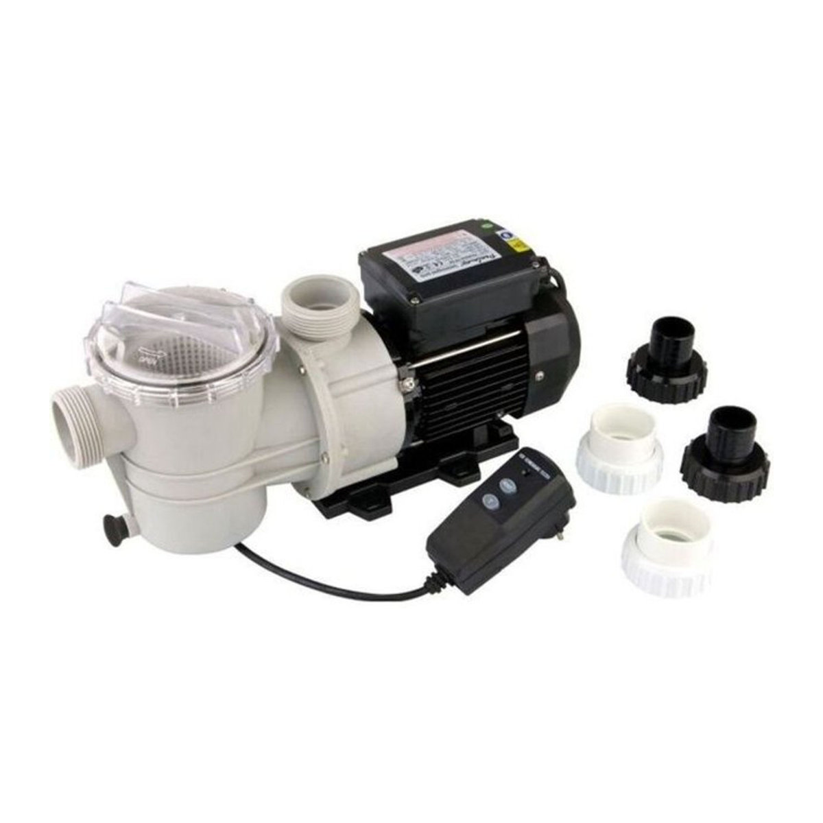 Ubbink Poolmax TP 50 Poolpumpe für Schwimmbäder in Weiß und Grau aus Kunststoff mit 12600 l/h Durchflussleistung - Bild 2