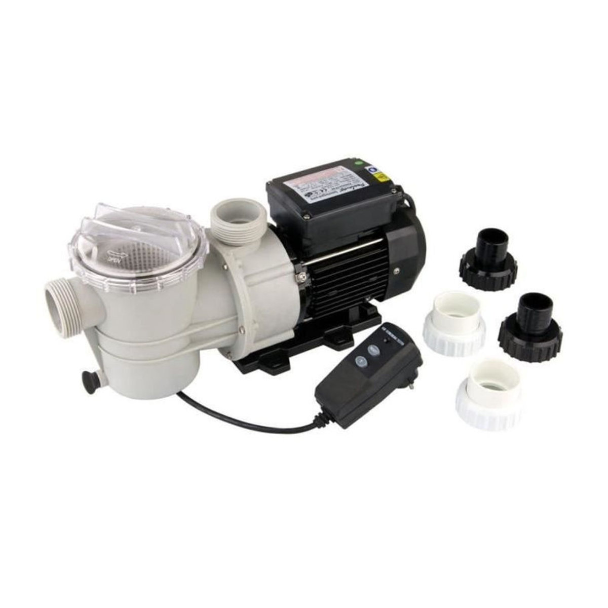 Ubbink Poolmax TP75 Filterpumpe für Schwimmbäder, 0,75 PS, 14400 l/h, Weiß, Kunststoff - Bild 2