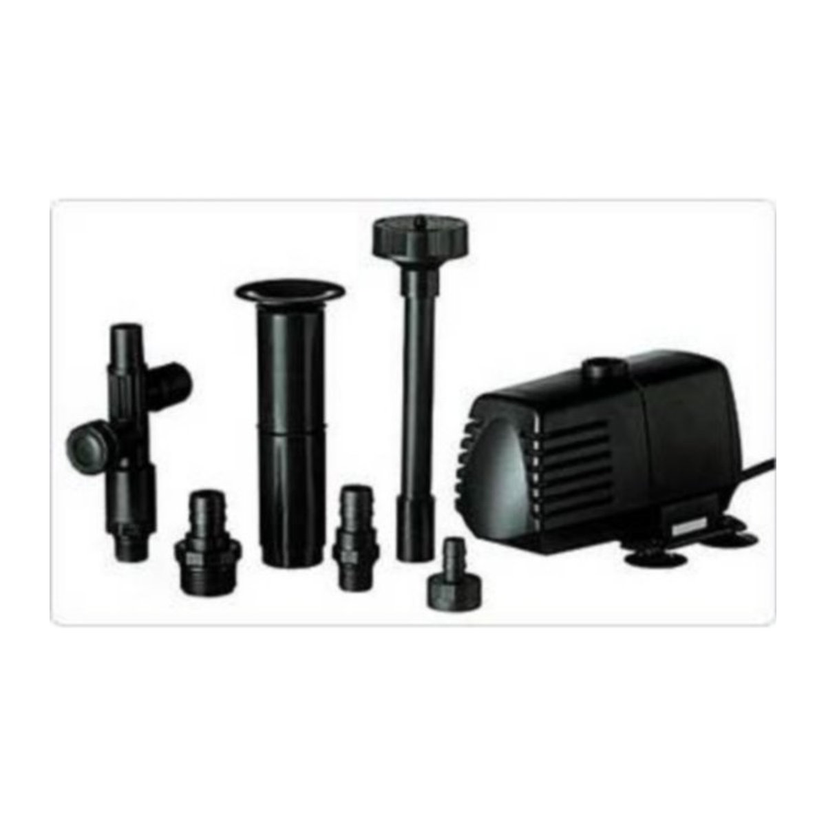 Ubbink Xtra 1600 Teichpumpe und Springbrunnenpumpe in Schwarz aus Keramik und Kunststoff - Bild 1