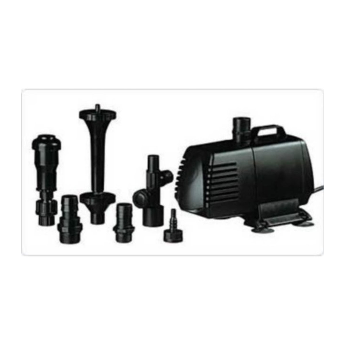 Ubbink Xtra 3900 Teichpumpe für Springbrunnen in Schwarz - Bild 1