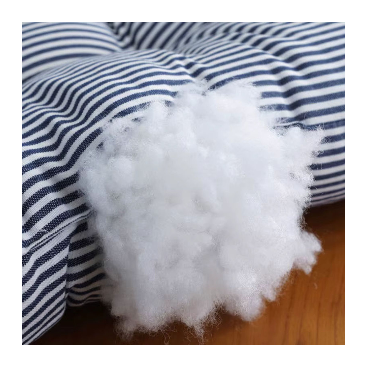 Übergroßes gestreiftes Bodenkissen als quadratisches Sitzpolster für Meditation, Yoga und Tatami-Sitzgelegenheiten - Bild 4