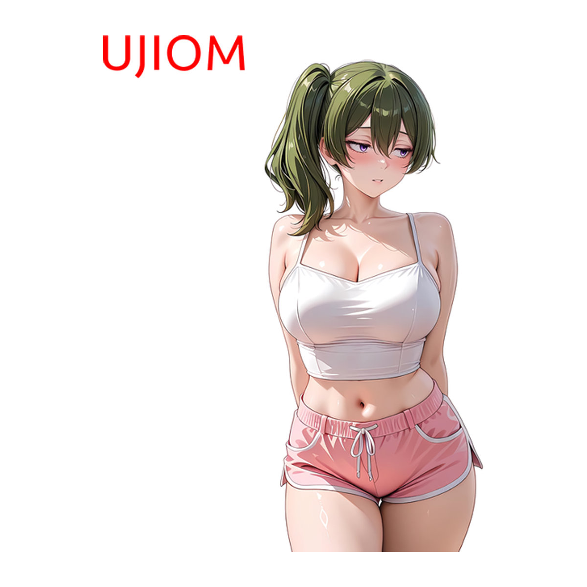 UJIOM Pretty Seductive Ubel Wandaufkleber selbstklebend zur Wanddekoration - Bild 1