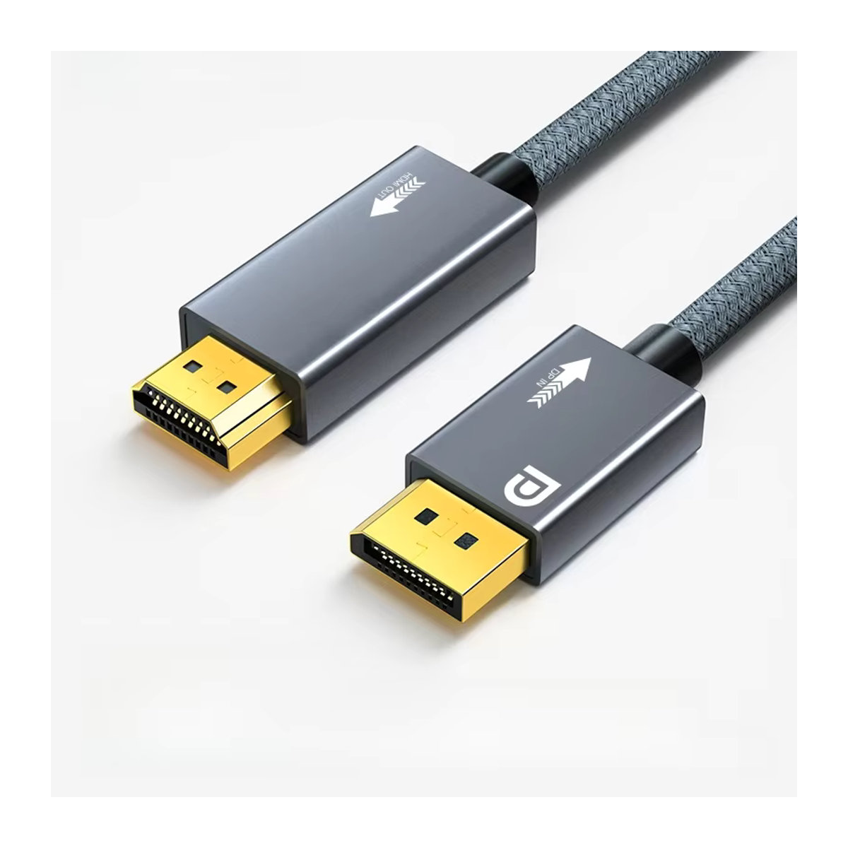 ULT-unite DisplayPort auf HDMI Kabel in Schwarz, 8K 60Hz und 4K 144Hz kompatibel, unterstützt Dynamisches HDR und eARC für HDTV, PC und Monitor - Bild 5