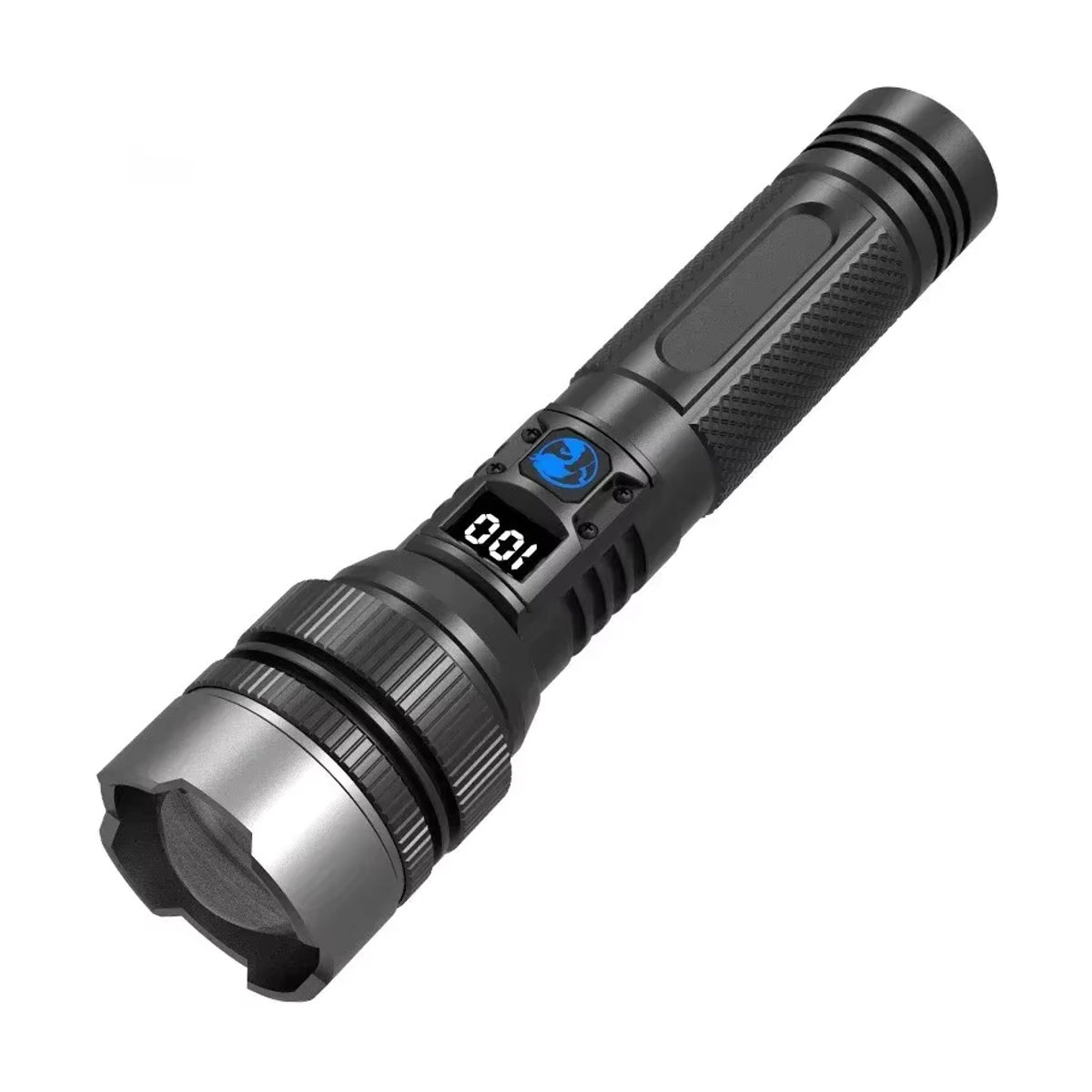 Ultra helle wiederaufladbare LED Taschenlampe mit Zoom und Wasserdichtigkeit für Camping und Angeln - Bild 3