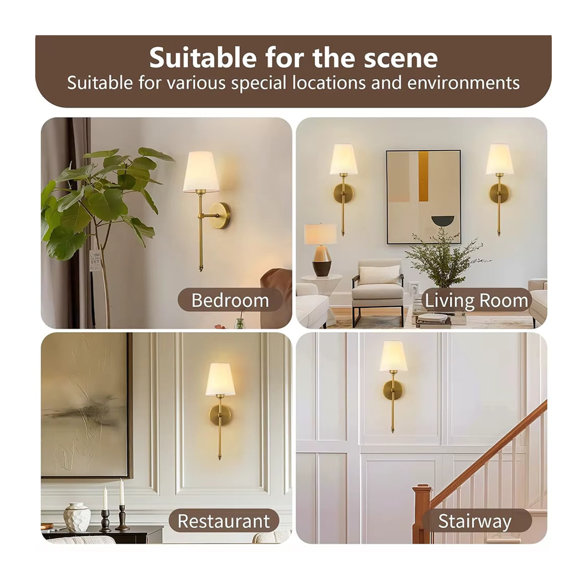 UMEXUS 2er Set LED Wandleuchten Modern Weiß mit Fernbedienung und Dimmfunktion, Wiederaufladbare Wandlampen für Schlafzimmer und Wohnzimmer - Bild 4