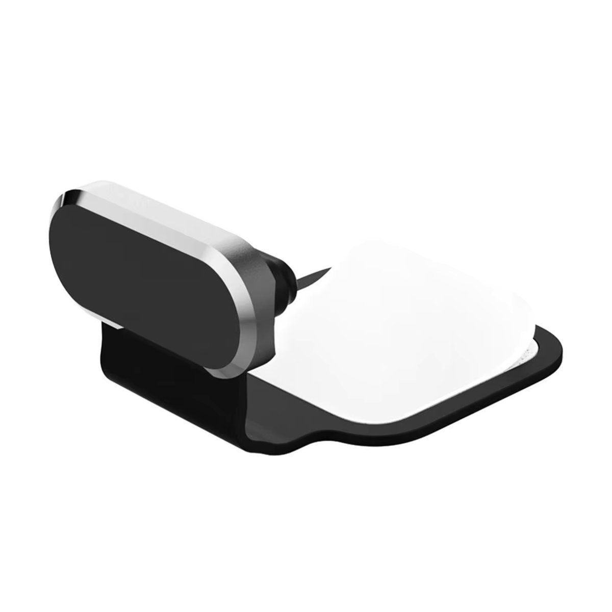Universal Anti-Staub-Stecker aus Silikon und Metall für dein Telefon in Silber oder Bunt im minimalistischen Design - Bild 3