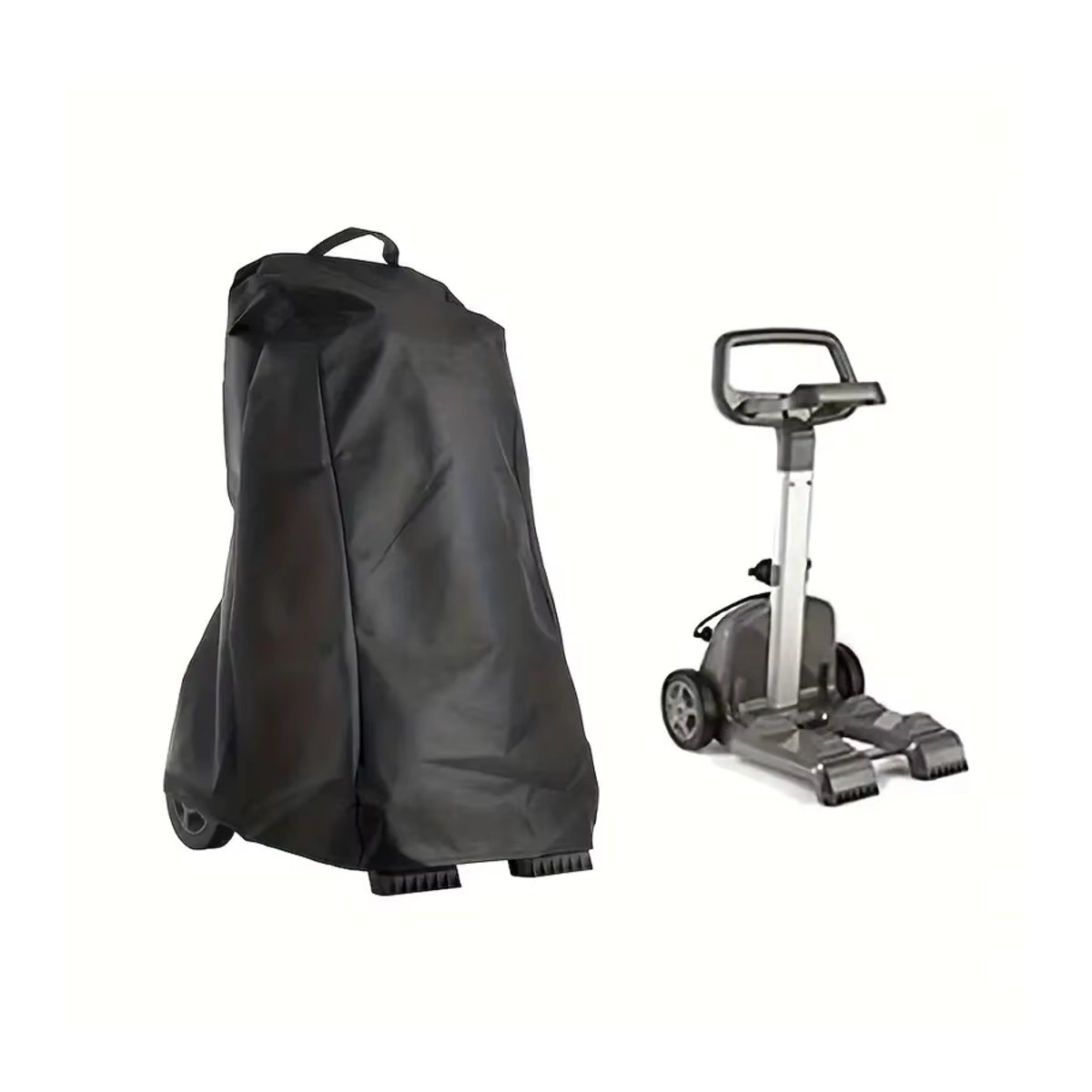 Universal Automatischer Poolreiniger Schutzhülle aus 210D Oxford Gewebe für Robotic Pool Cleaner mit Caddy Abdeckung - Bild 2
