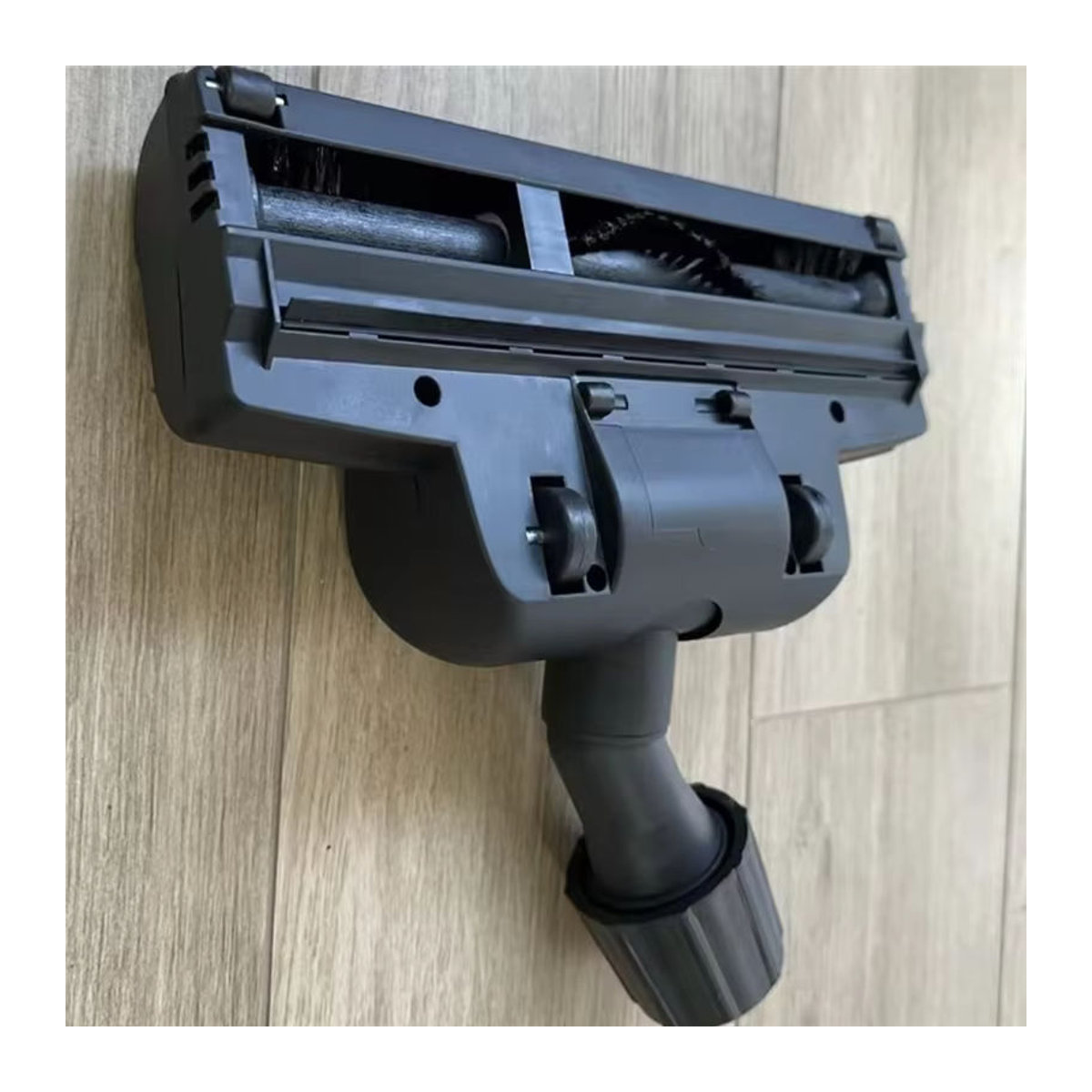 Universal Bodenbürste B26B mit Schwenkkopf für Staubsauger, Turbo-Bodenbürste für glatte Böden, Schwarz - Bild 2