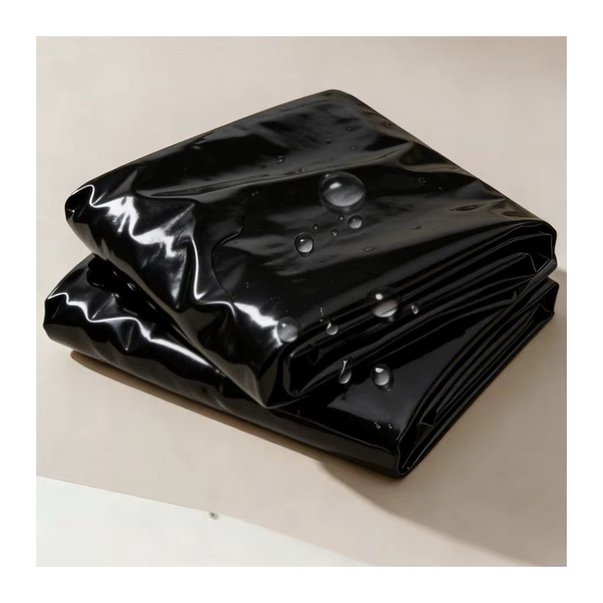 Universelle wasserdichte Schutzhülle aus PVC für Outdoor-Möbel in Schwarz - Bild 5
