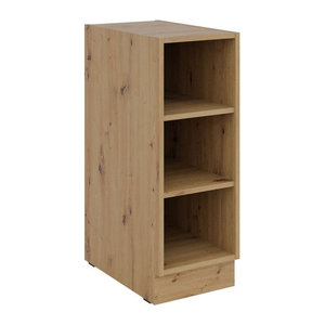 Unterschrank Küchenregal Eiche Artisan Breite: 30 cm