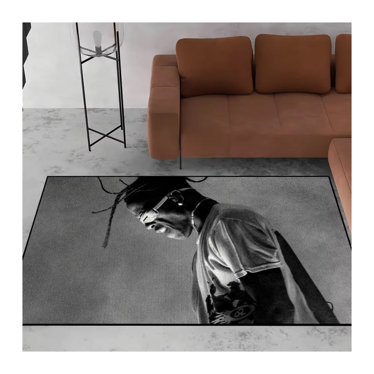 Utopia Scott Teppich Grau, Rutschfester und Saugfähiger Deko-Teppich für Wohnzimmer, Schlafzimmer, Küche oder Bad - Bild 4