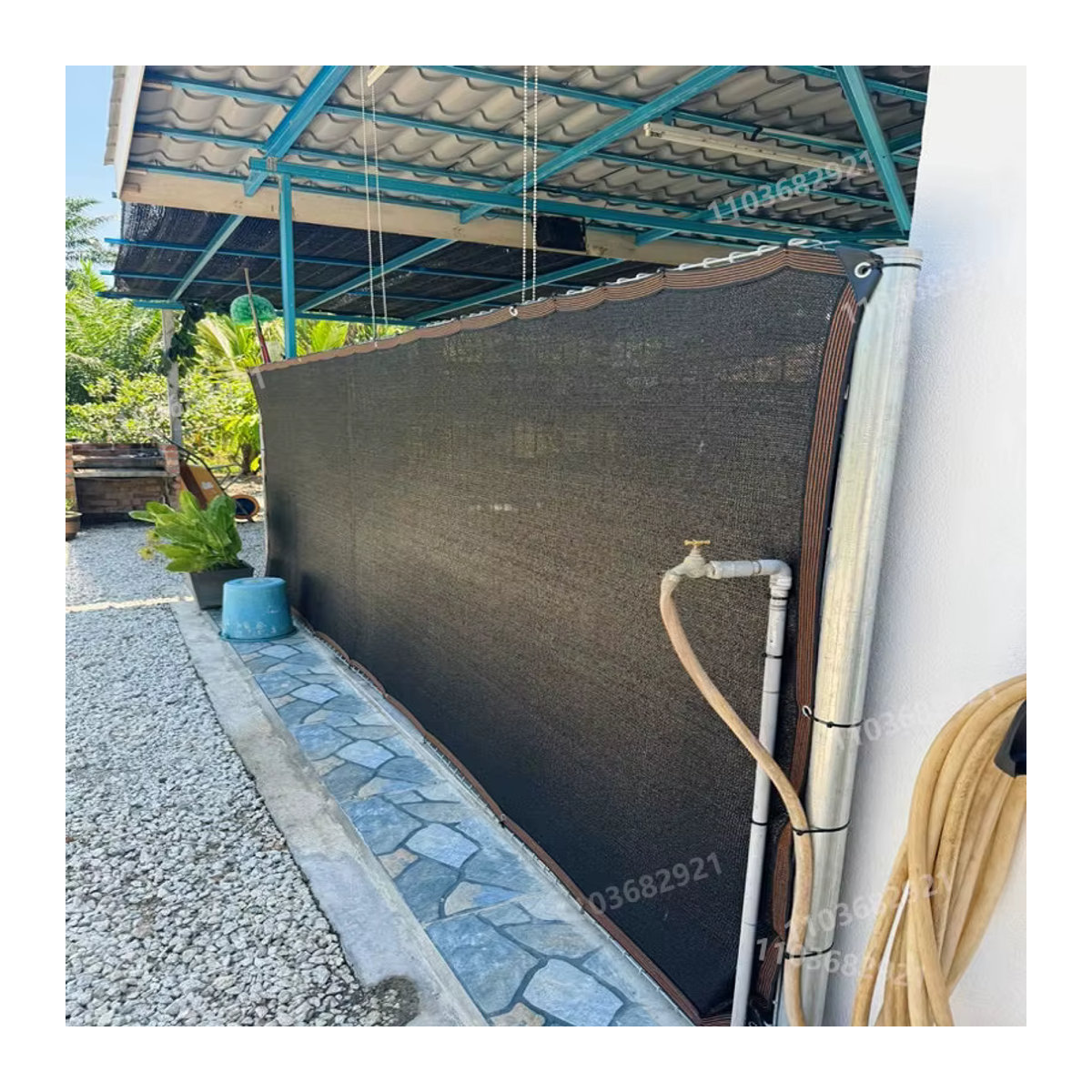 UV-beständiges Sonnenschutznetz für Garten, Balkon und Gewächshaus zur Sukkulentenpflege - Bild 3