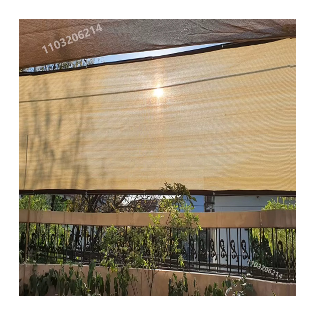 UV-beständiges Sonnenschutznetz für Garten, Balkon und Gewächshaus zur Sukkulentenpflege - Bild 6
