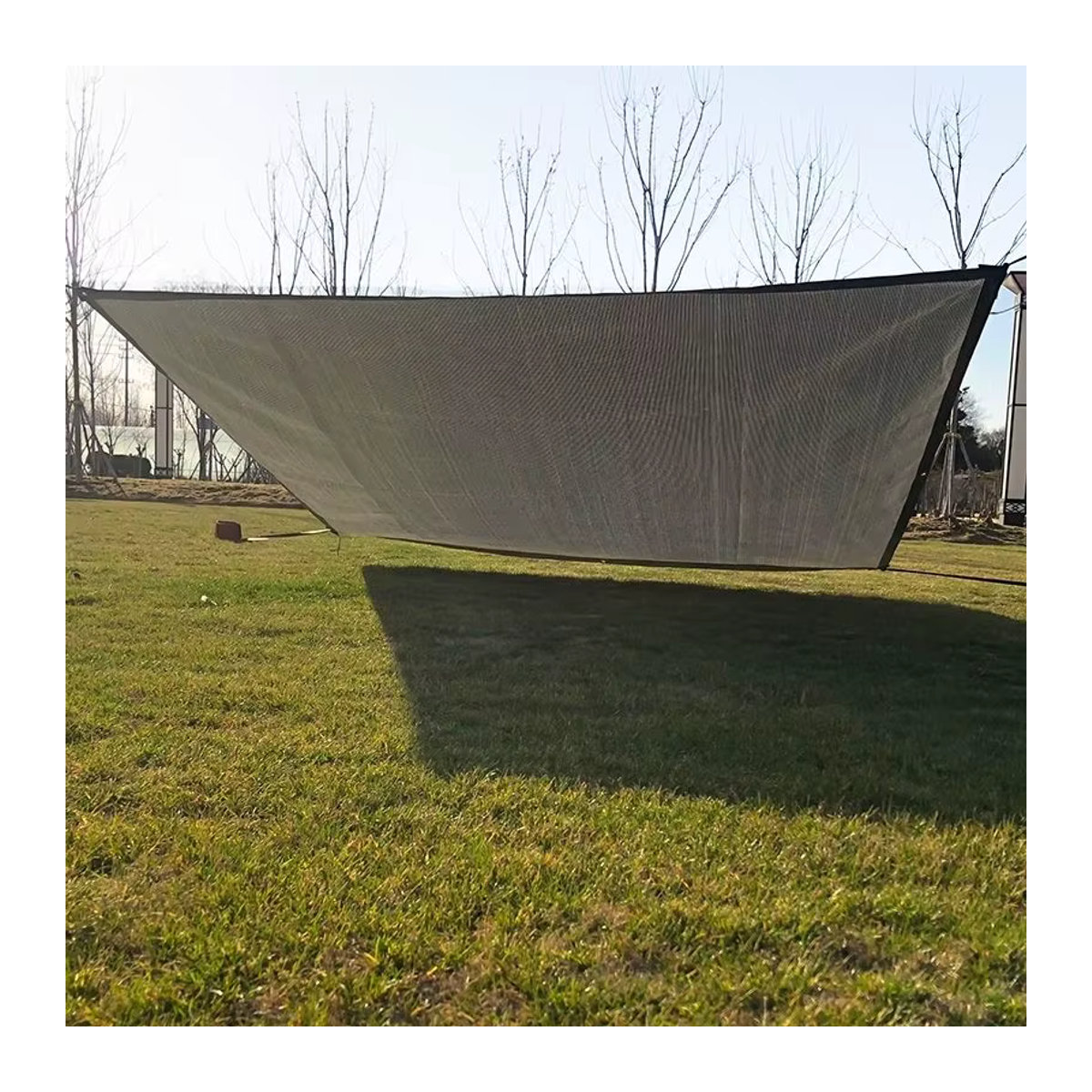 UV-blockierende Aluminium-Sonnenschutzfolie zur Reflexion von Sonnenlicht und Schattenbildung für Haus, Pavillon oder Sonnenschirm - Bild 3