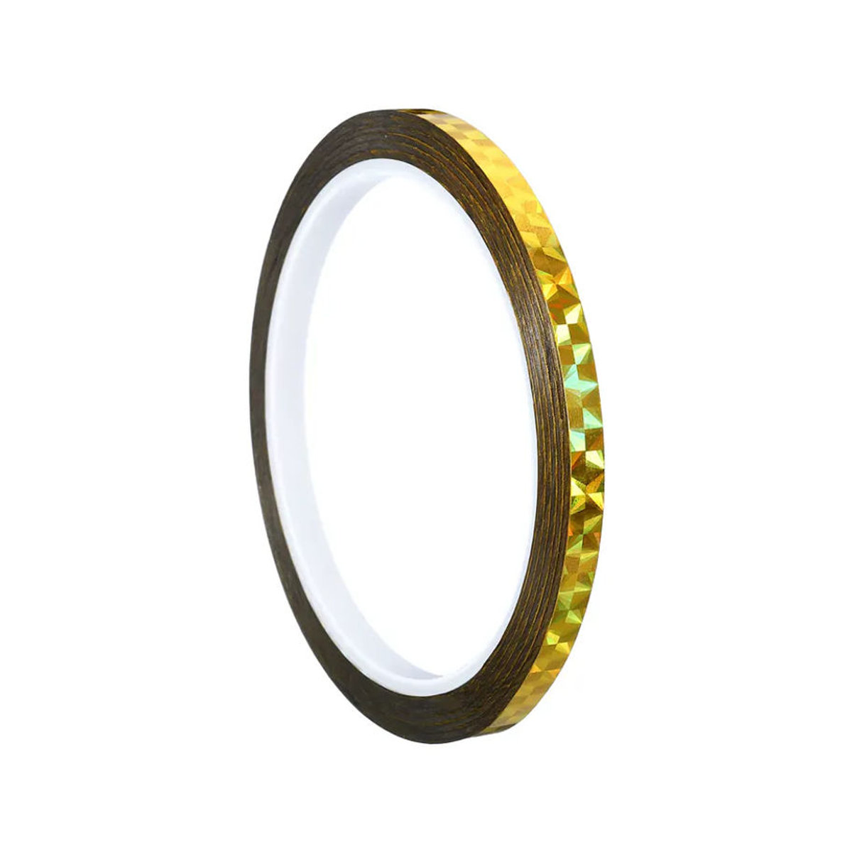 UXCELL Prismenband Holographisch Reflektierendes Klebeband in Mehrfarbig Blau und Gold, 50 Meter Länge, Breite: 5-35 mm - Bild 5