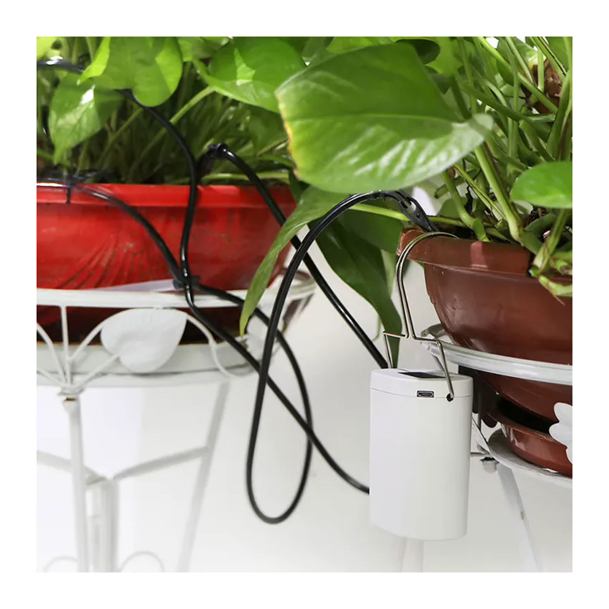 VAKIND Heim-Bewässerungsgerät mit 2/8/16 Köpfen und Pumpen-Timer-System für Indoor-Pflanzen und Garten - Bild 4