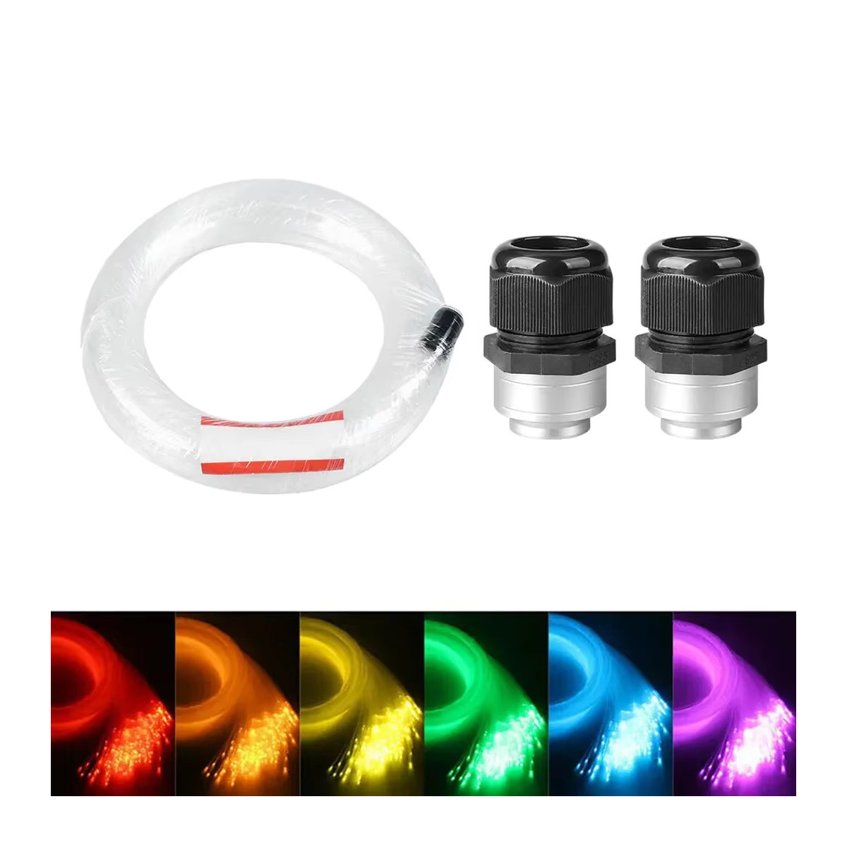 VASTFIRE LED Sternenhimmel Glasfaser Licht Set für die Auto Innendekoration in Bunt - Bild 5