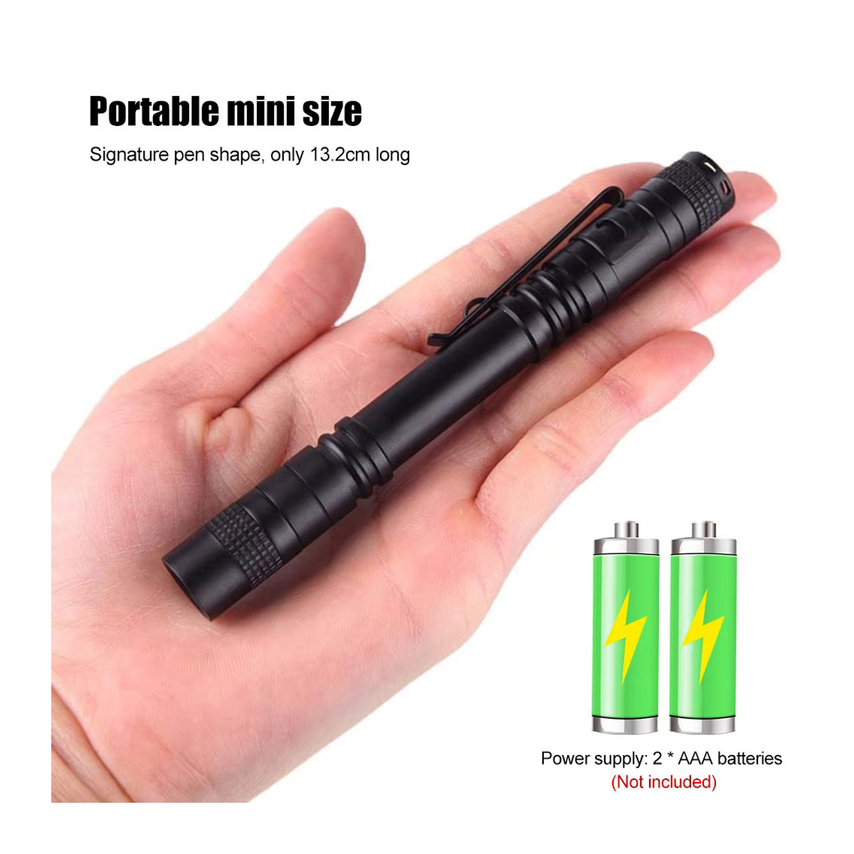 VASTFIRE Mini-LED-Stiftleuchte mit rotem Licht für Camping und Outdoor - Bild 3