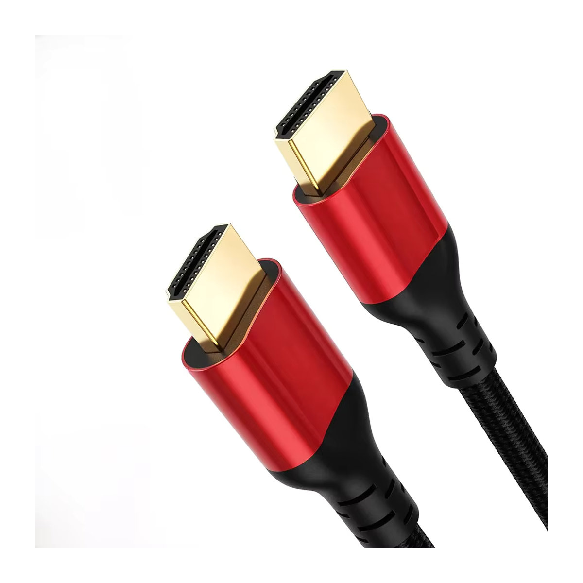 VBDWRM Ultra High Speed HDMI 2.1 Kabel für 8K 60Hz und 4K 120Hz in Schwarz und Rot - Bild 6