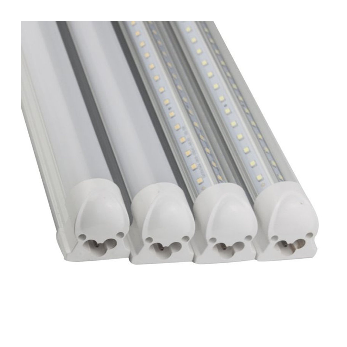 VBS Minimalistische LED T8 Röhrenlampe in V-Form mit 20W für Wand und Decke zur Innenbeleuchtung in Küche oder Garage - Bild 1