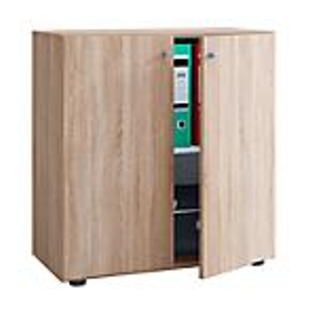 VCM Aktenschrank Vandol Mini in Eiche Natur Braun aus Holzwerkstoff B/T/H: 39 x 40 x 74 cm - Bild 4