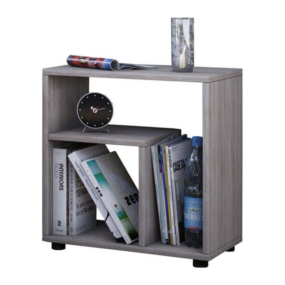 VCM Beistelltisch Zeito aus Holz in Braun, H x B x T: 55 x 50 x 30 cm - Bild 2