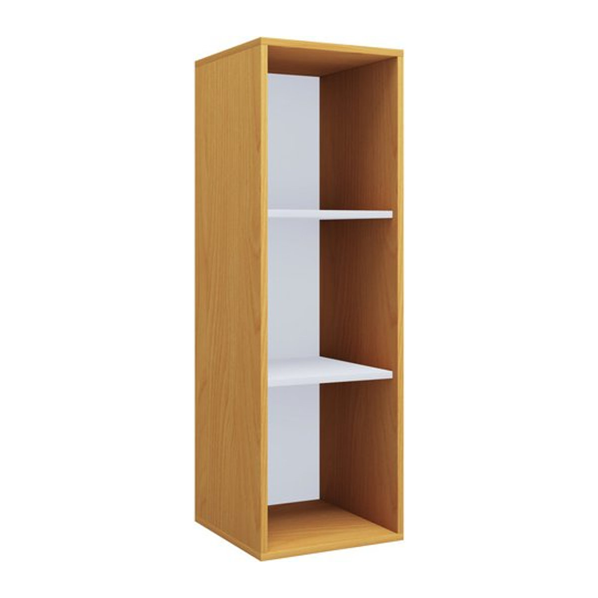 VCM Bücherregal Lona I aus Holzwerkstoff in Buche und Braun, B/H/T: 37 x 110 x 35,3 cm - Bild 1